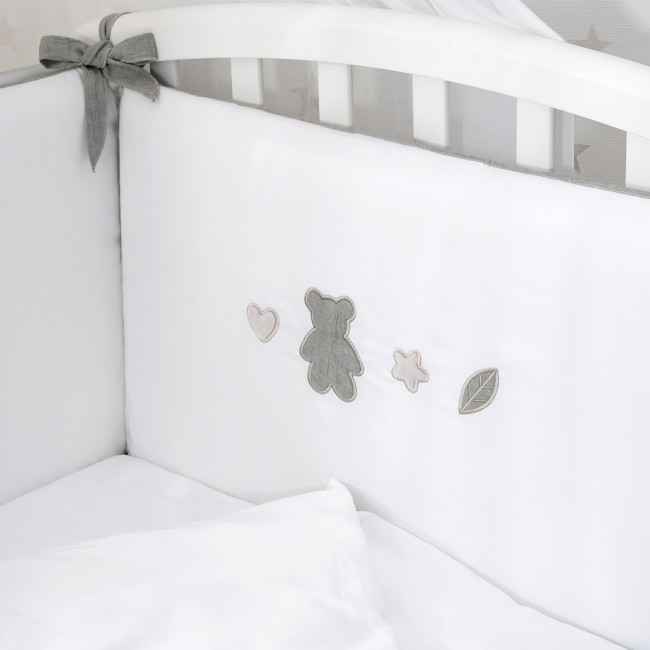Комплект TEDDY LOVE 6 предмето серо-оливковый Комплект TEDDY LOVE 6 предмето серо-оливковый