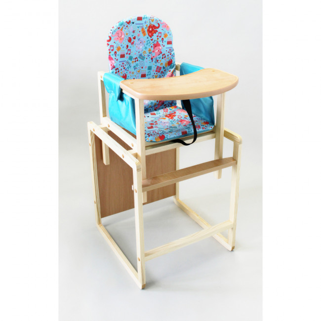 Стул-стол для кормления "Бутуз" голубой Стул-стол для кормления "Бутуз" голубой