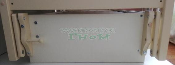 Кроватка АБ 15 "Лютик" универсальный маятник, махагон