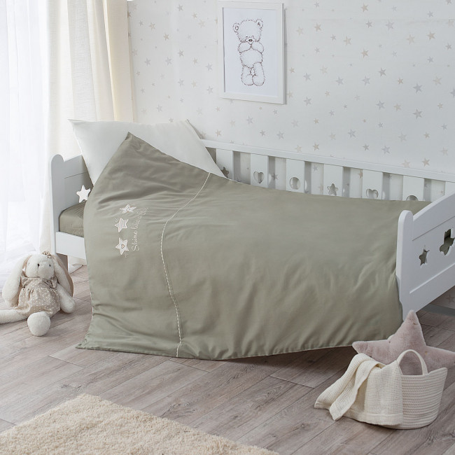 Комплект постельного белья Little Star 3 пр. Олива Комплект постельного белья Little Star 3 пр. Олива